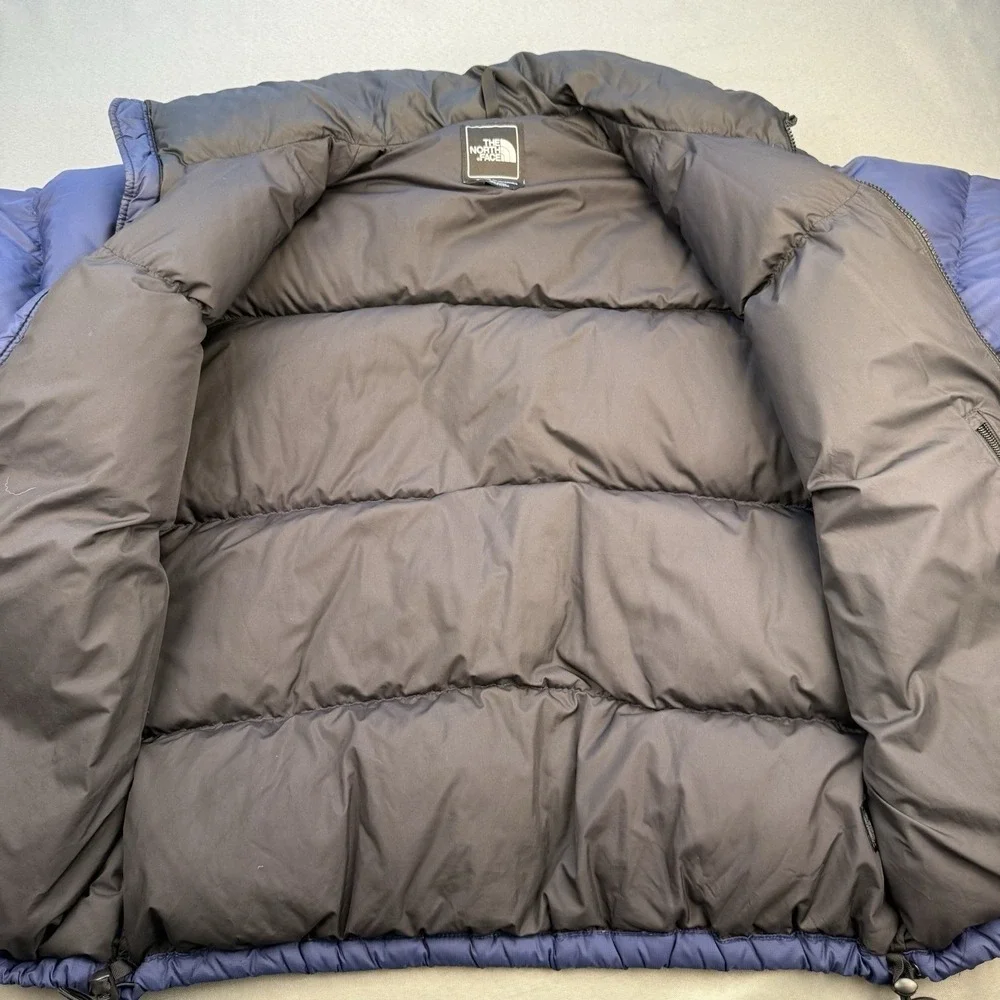 The North Face 1996 Retro Nuptse 700‎ Down Puffer Jacket Navy Blue Black Men's M